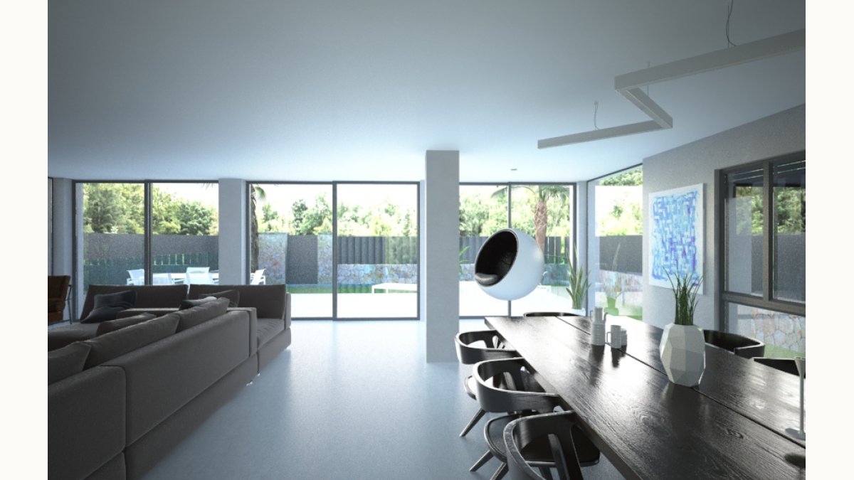 Living area: 456 m² Bedrooms: 4  - Villa in Palma, Ciudad Jardin #12694 - 3