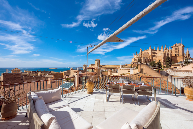 Living area: 252 m² Bedrooms: 3  - Penthouse in Palma #12153 - 1