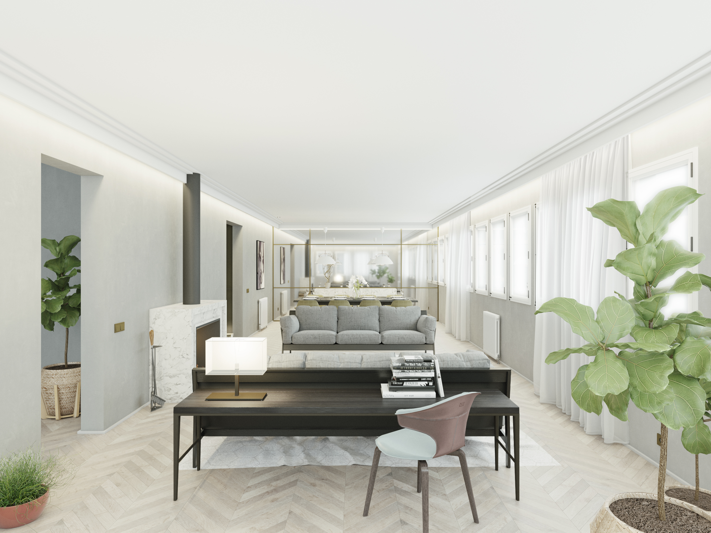 Living area: 211 m² Bedrooms: 4  - Townhouse in Palma #12232 - 3