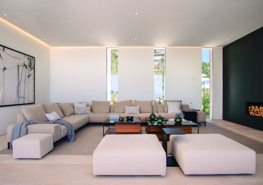 Living area: 1,235 m² Bedrooms: 6  - Amazing villa in Son Vida #2121018 - 7