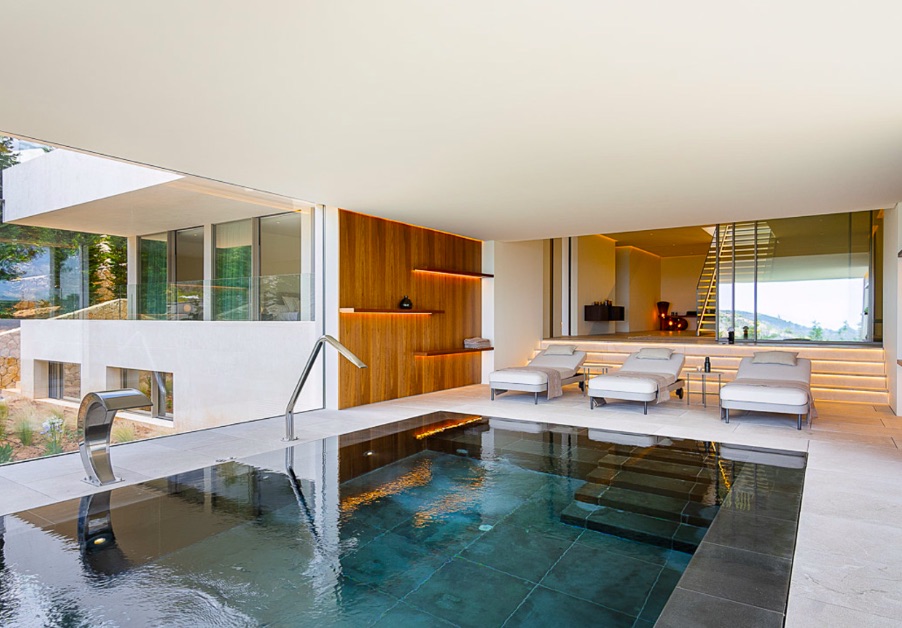 Living area: 1,235 m² Bedrooms: 6  - Amazing villa in Son Vida #2121018 - 13