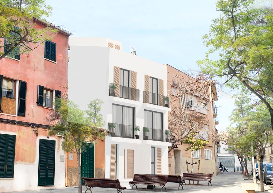 Living area: 315 m² Bedrooms: 7  - Plot with amazing project in  Palma, Son Espanyolet #2121026 - 9