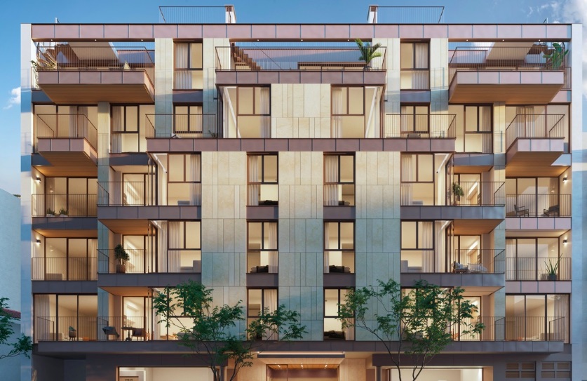 Living area: 103 m² Bedrooms: 3  - Newly built apartment in Palma,  Santa Catalina #2121031 - 3