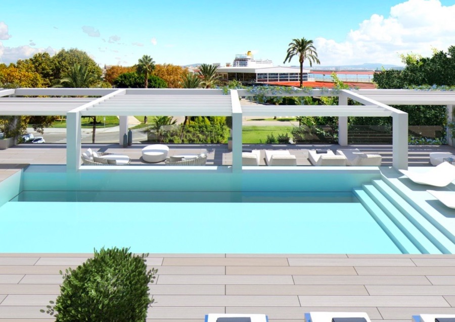 Living area: 117 m² Bedrooms: 2  - Luxury development first line in Palma #2121034 - 1
