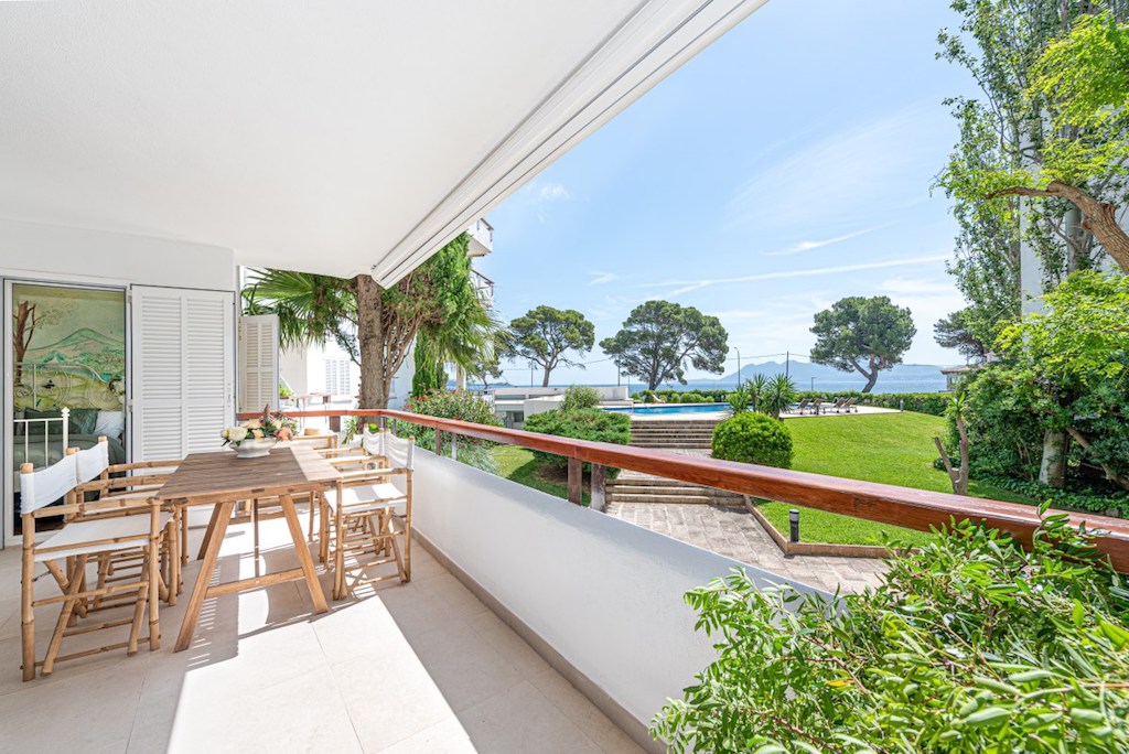Living area: 145 m² Bedrooms: 3  - Fantastic apartment with sea view in Port de Pollensa #2231058 - 5