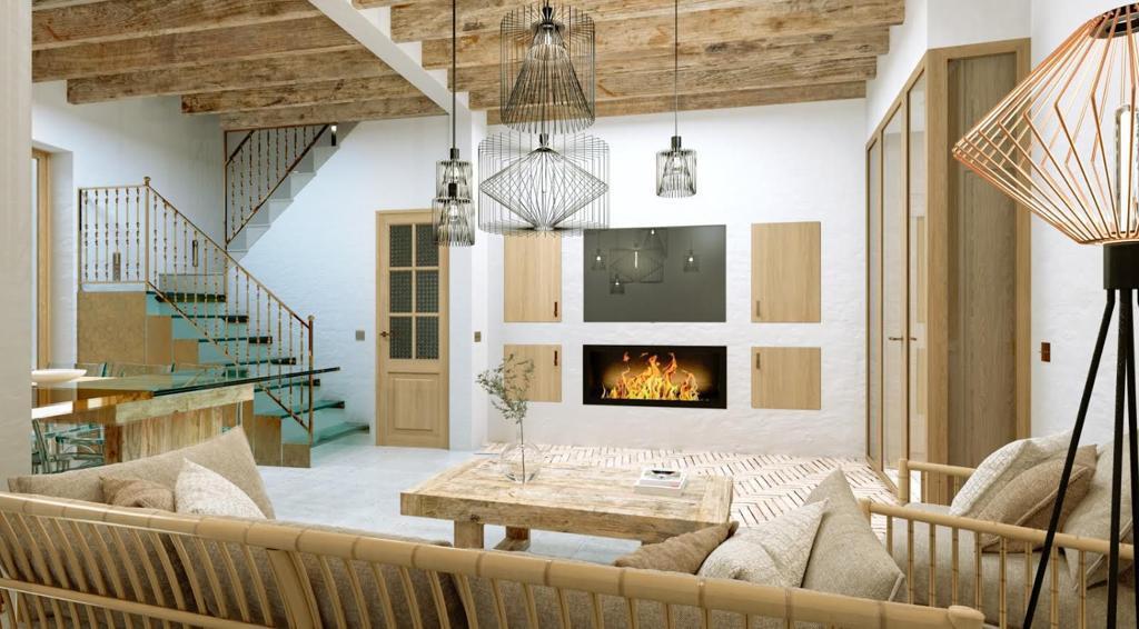 Living area: 152 m² Bedrooms: 3  - Renovated village house in Pollensa #2231069 - 3
