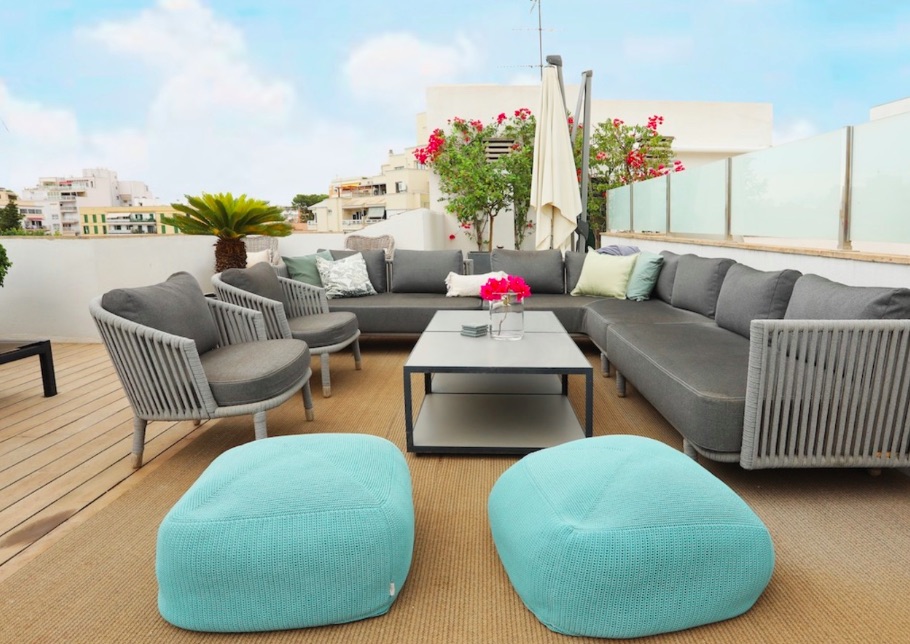 Living area: 90 m² Bedrooms: 2  - Penthouse with terrace in Palma. Santa Catalina #2121077 - 1