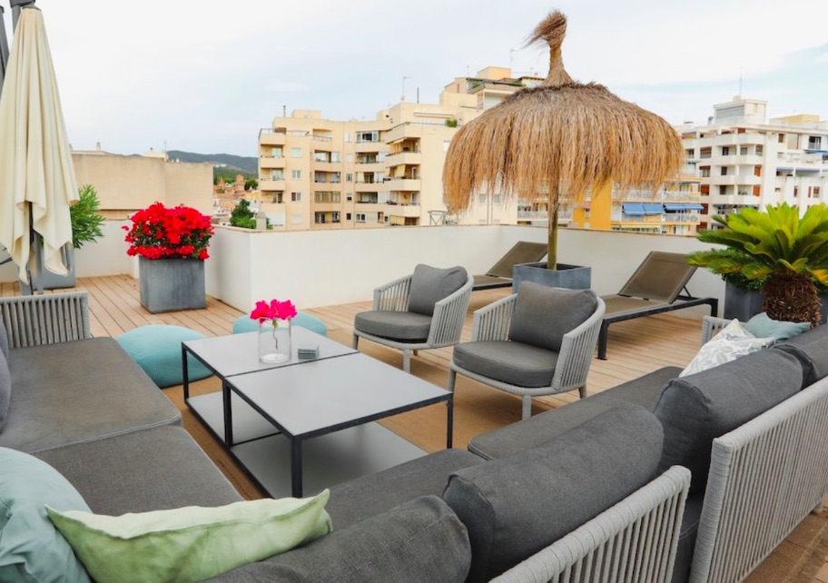 Living area: 90 m² Bedrooms: 2  - Penthouse with terrace in Palma. Santa Catalina #2121077 - 7