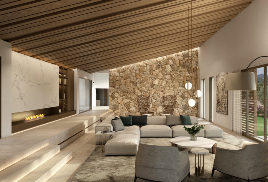 Living area: 673 m² Bedrooms: 4  - Exclusive plot & finca project near Selva #2211080 - 6