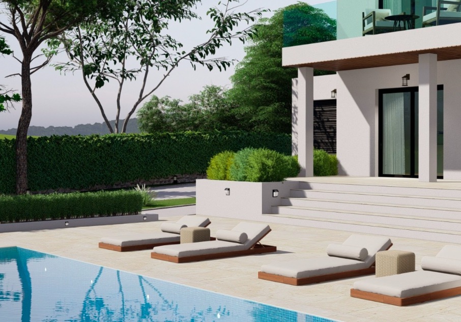 Living area: 420 m² Bedrooms: 5  - Fantastic villa with garden in Nova Santa Ponsa #2021117 - 2