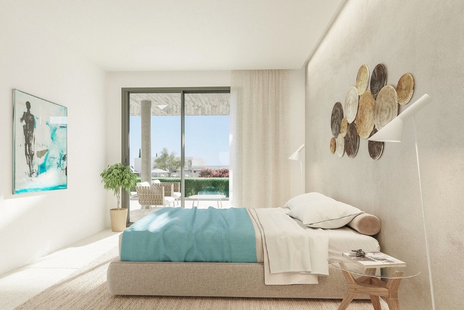 Living area: 115 m² Bedrooms: 3  - Luxury ground floor apartment with garden & roof top i Sa Rapita #2501124 - 5