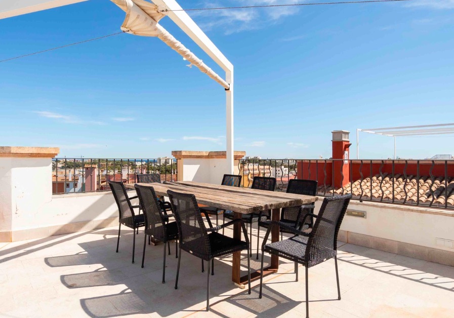 Living area: 85 m² Bedrooms: 2  - Beautiful penthouse in Porto Colom with private roof terrace #1511126 - 1