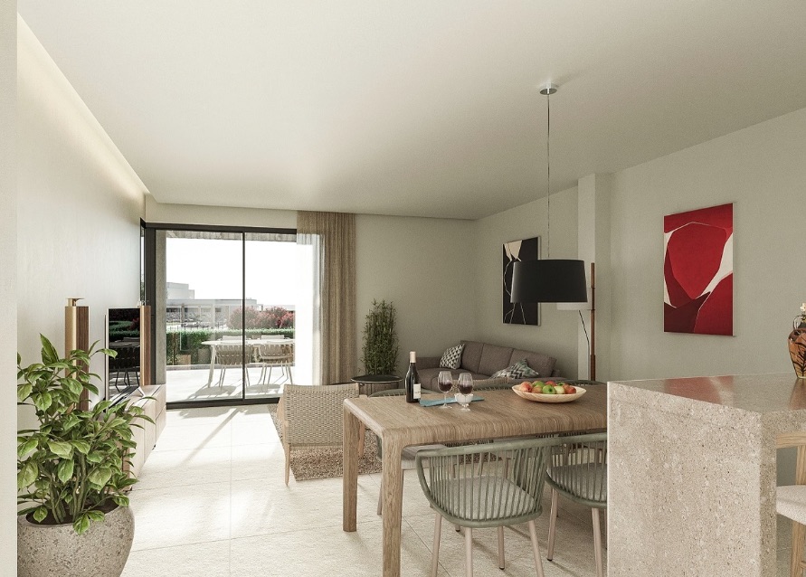 Living area: 95 m² Bedrooms: 2  - Newly built penthouse with private roof terrace in Sa Rapita #2501128 - 4