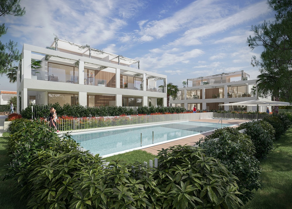 Living area: 83 m² Bedrooms: 3  - Fantastic newly built apartment with private garden in Cala d`Or #2531132 - 1