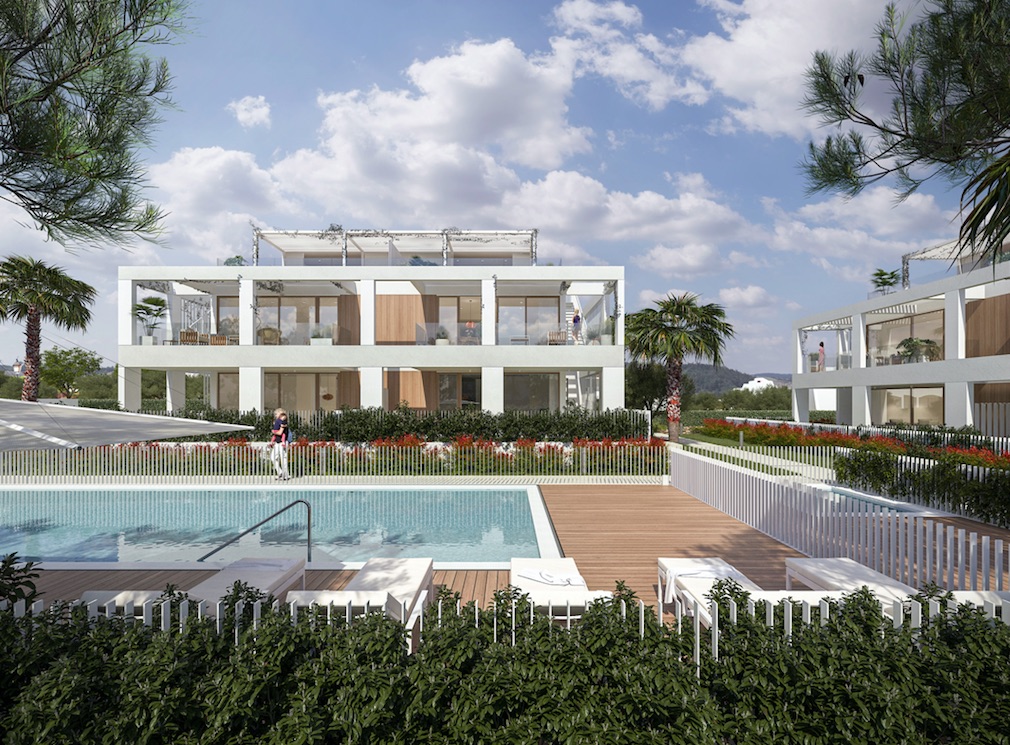 Living area: 83 m² Bedrooms: 3  - Fantastic newly built apartment with private garden in Cala d`Or #2531132 - 3