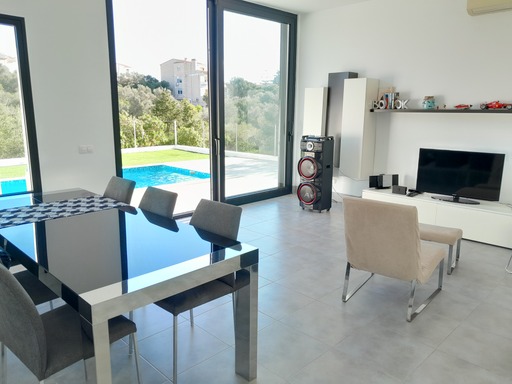 Living area: 128 m² Bedrooms: 3  - Modern house with private pool in Porto Colom #2511137 - 4