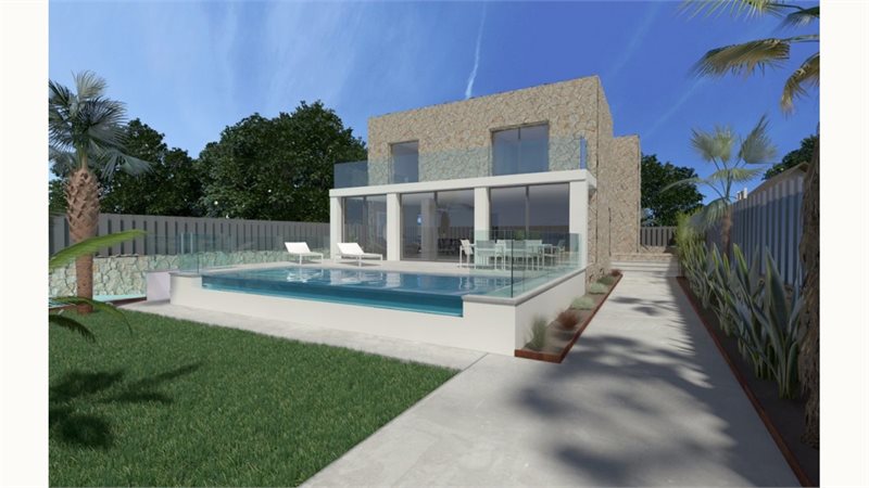 Boyta: 456 m² Sovrum: 4  - Villa i Palma, Ciudad Jardin #12694 - 1