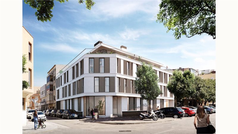 Boyta: 102 m² Sovrum: 3  - Takvåning i Palma Portixol #12826 - 1