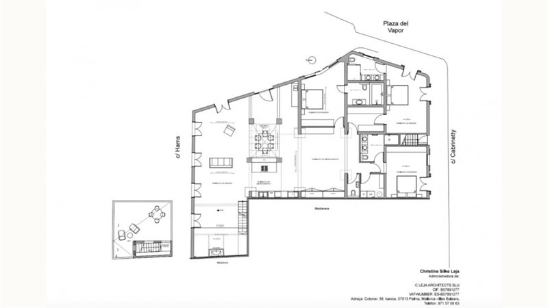 Boyta: 278 m² Sovrum: 3  - Duplex i Palma Es Jonquet #12972 - 22
