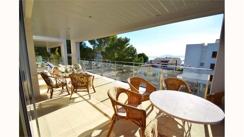Boyta: 125 m² Sovrum: 3  - Takvåning i Port de Pollensa #23996 - 2