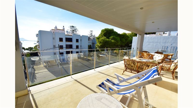 Boyta: 125 m² Sovrum: 3  - Takvåning i Port de Pollensa #23996 - 1