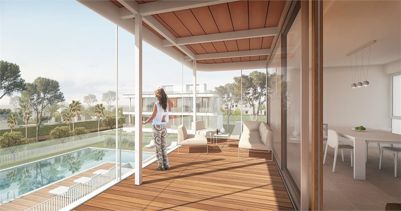 Boyta: 53 m² Sovrum: 2  - Lägenhet i Cala d'Or #53117 - 5