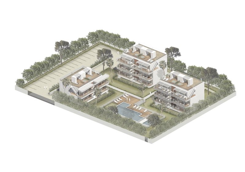 Boyta: 53 m² Sovrum: 2  - Lägenhet i Cala d'Or #53117 - 6
