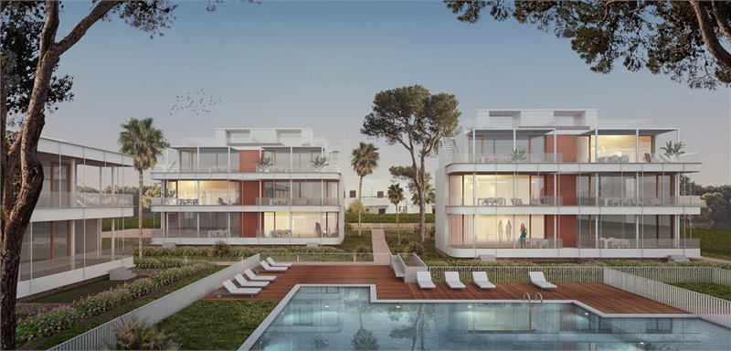 Boyta: 53 m² Sovrum: 2  - Lägenhet i Cala d'Or #53117 - 1