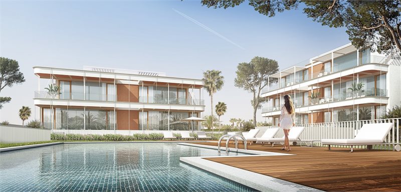 Boyta: 53 m² Sovrum: 2  - Lägenhet i Cala d'Or #53117 - 2