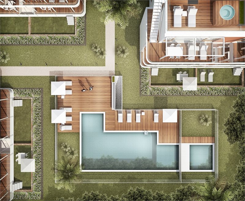Boyta: 53 m² Sovrum: 2  - Lägenhet i Cala d'Or #53117 - 3