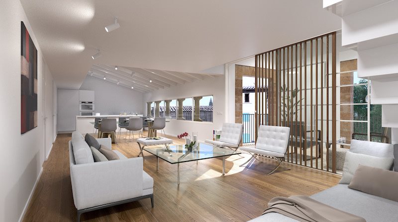 Boyta: 142 m² Sovrum: 2  - Lägenhet i Palma #12149 - 2