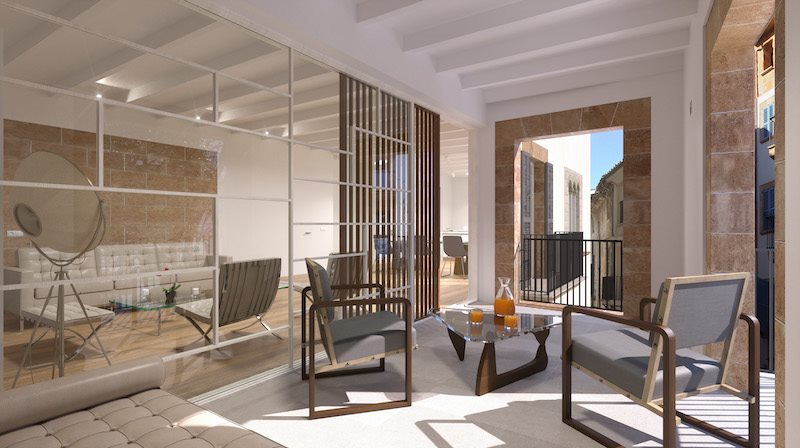 Boyta: 142 m² Sovrum: 2  - Lägenhet i Palma #12149 - 3