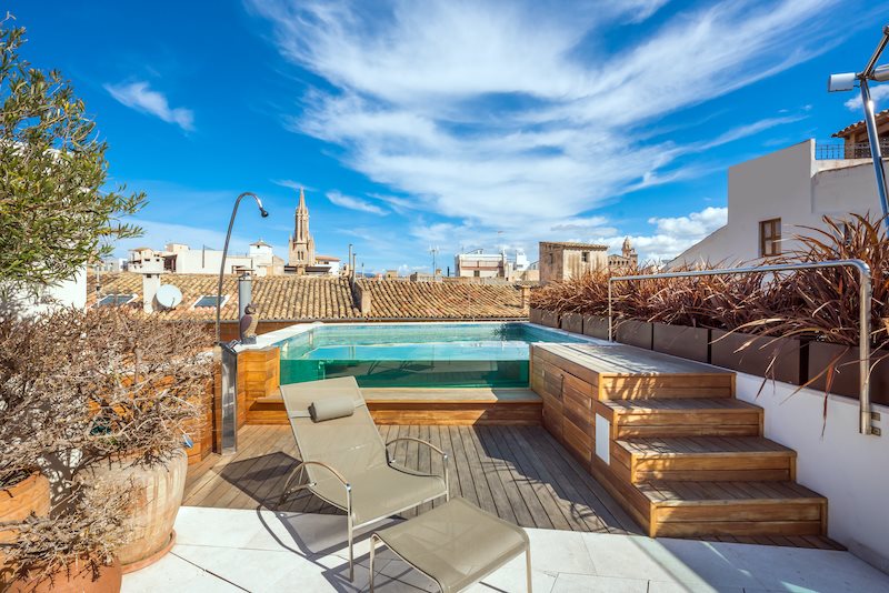 Boyta: 252 m² Sovrum: 3  - Takvåning i Palma #12153 - 2