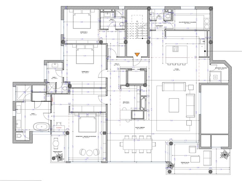 Boyta: 248 m² Sovrum: 3  - Takvåning i Cas Catala #12186 - 5