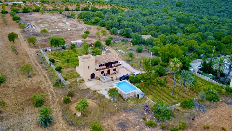 Boyta: 341 m² Sovrum: 3  - Finca i Porto Colom #51203 - 12