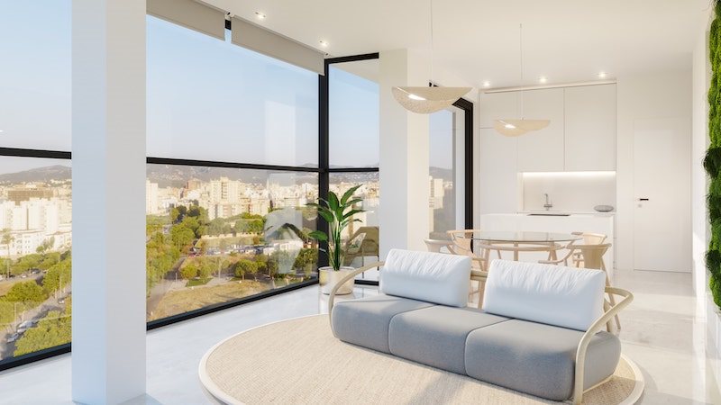 Boyta: 239 m² Sovrum: 3  - Takvåning i Palma #02224 - 16