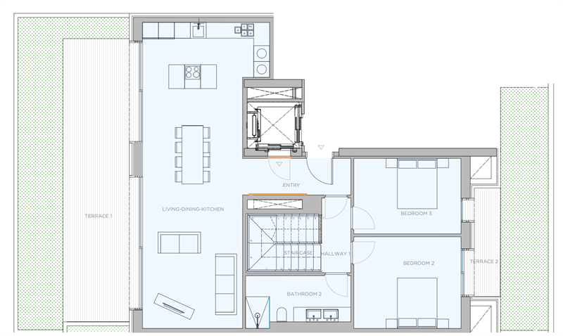 Boyta: 327 m² Sovrum: 5  - Duplex i Palma #02219 - 18