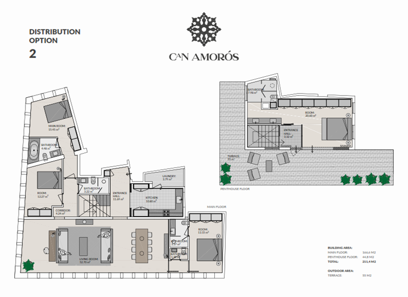 Boyta: 211 m² Sovrum: 4  - Townhouse i Palma #12232 - 10