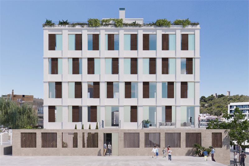 Boyta: 89 m² Sovrum: 2  - BELLVER PLACE second floor apartment A #12273 - 1
