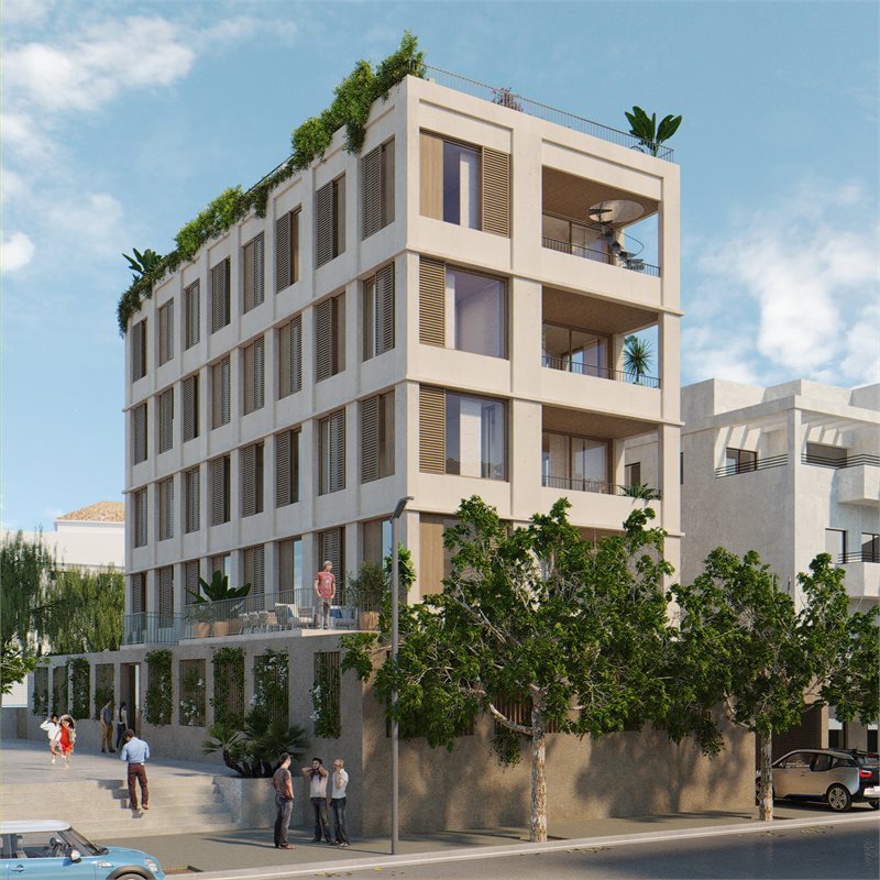 Boyta: 89 m² Sovrum: 2  - BELLVER PLACE second floor apartment A #12273 - 5