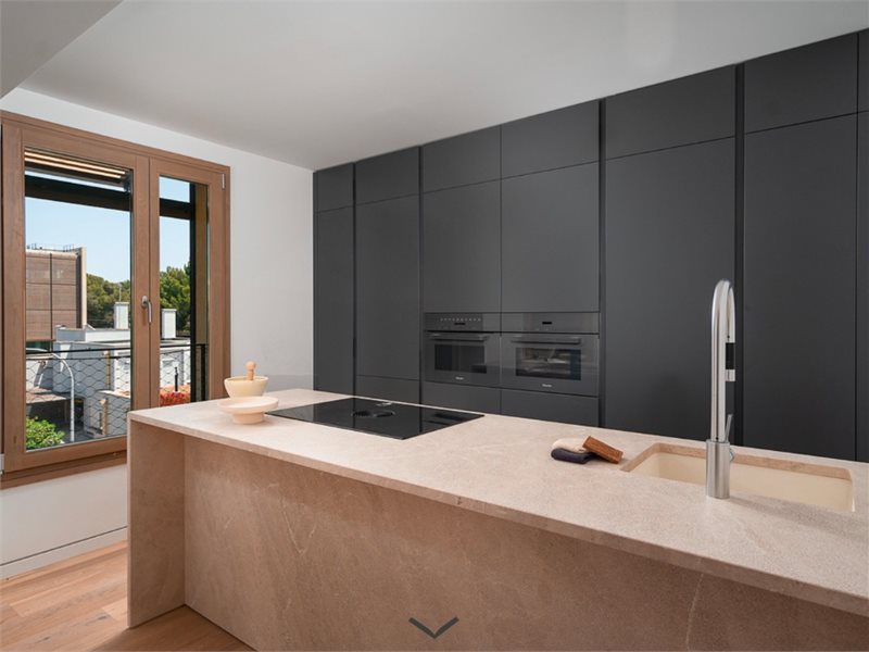 Boyta: 136 m² Sovrum: 2  - Takvåning med privat pool i Bonanova #2121007 - 4