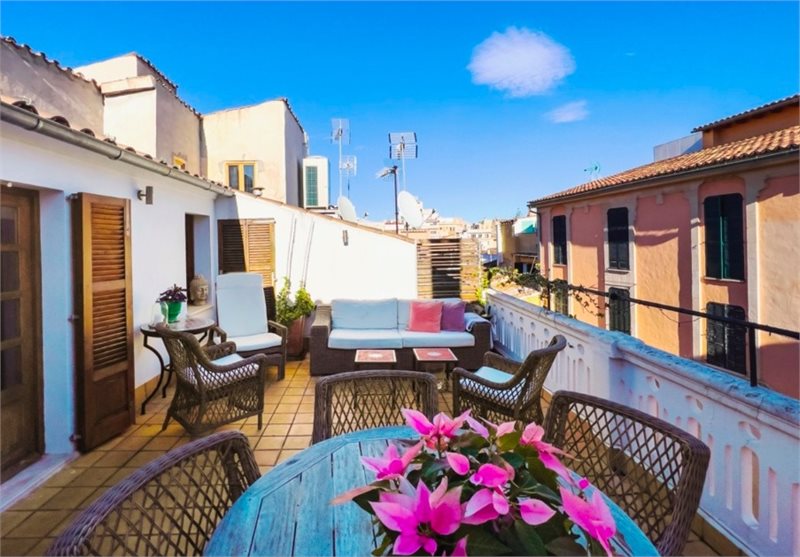 Boyta: 67 m² Sovrum: 2  - Unikt penthouse i Old Town, Palma #2121015 - 1