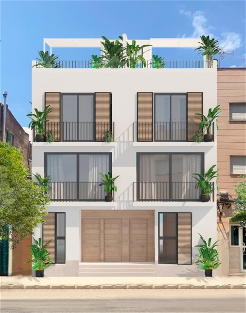 Boyta: 315 m² Sovrum: 7  - Tomt med byggprojekt i Palma, Son Espanyolet #2121026 - 2
