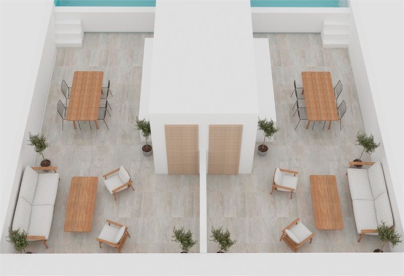 Boyta: 315 m² Sovrum: 7  - Tomt med byggprojekt i Palma, Son Espanyolet #2121026 - 12