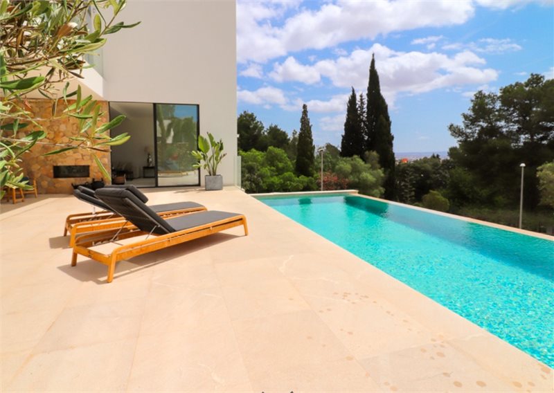 Living area: 490 m² Bedrooms: 5  - Modern villa in Son Vida #2121030 - 2