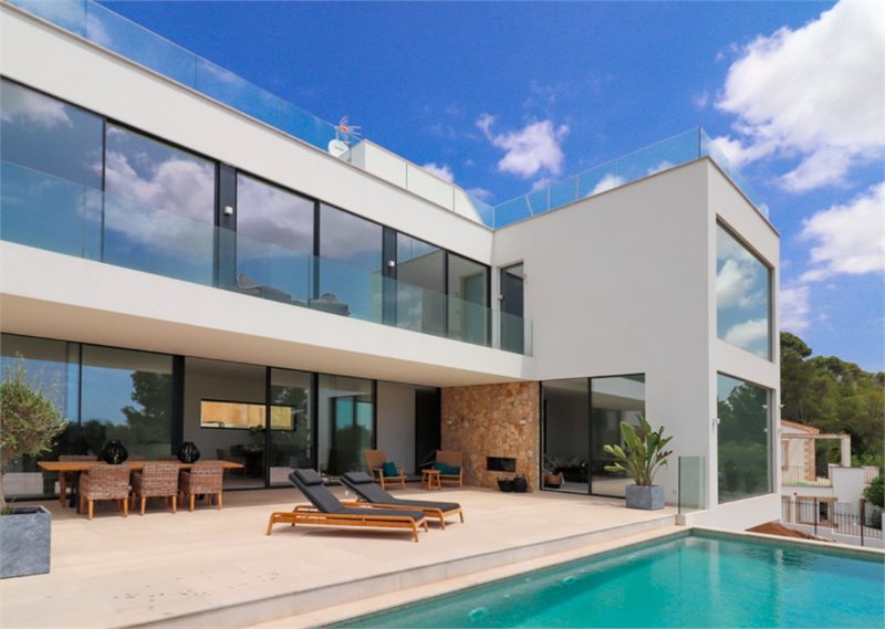 Living area: 490 m² Bedrooms: 5  - Modern villa in Son Vida #2121030 - 3