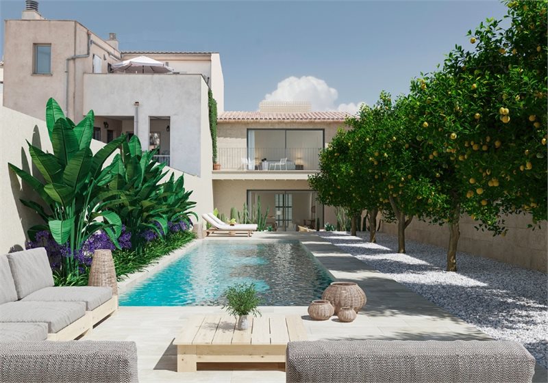 Boyta: 167 m² Sovrum: 3  - Vackert townhouse i Villafranca de Bonany #2341044 - 1