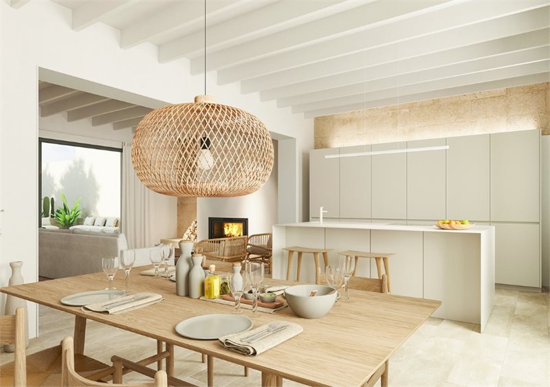 Boyta: 167 m² Sovrum: 3  - Vackert townhouse i Villafranca de Bonany #2341044 - 4