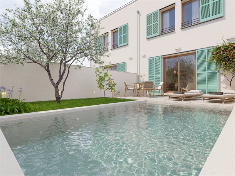 Boyta: 134 m² Sovrum: 3  - Fantastiskt nybyggt village house i Biniali #2321061 - 1