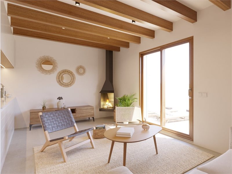 Boyta: 134 m² Sovrum: 3  - Fantastiskt nybyggt village house i Biniali #2321061 - 10